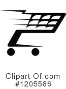 Shopping Cart Clipart #1205586 by Vector Tradition SM