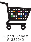 Shopping Cart Clipart #1339042 by ColorMagic
