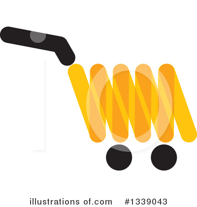 Royalty-Free (RF) Shopping Cart Clipart Illustration by ColorMagic - Stock Sample #1339043
