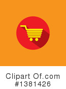 Shopping Cart Clipart #1381426 by ColorMagic