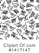 Shopping Cart Clipart #1417147 by Vector Tradition SM