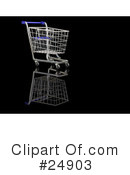Shopping Cart Clipart #24903 by KJ Pargeter