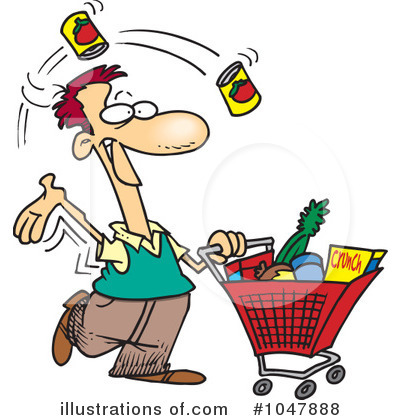 Shopper Clipart #1047888 by toonaday