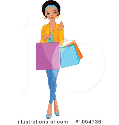 Shopping Bag Clipart #1054736 by Pushkin