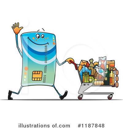 Groceries Clipart #1187848 by Vector Tradition SM