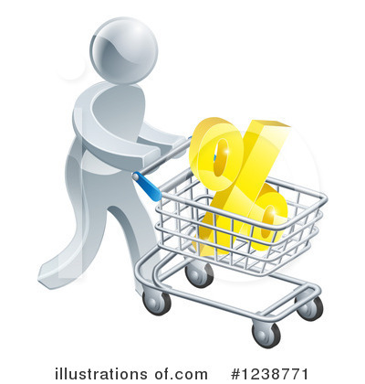 Royalty-Free (RF) Shopping Clipart Illustration by AtStockIllustration - Stock Sample #1238771