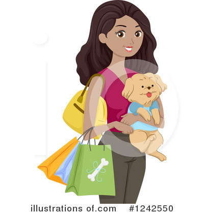 Royalty-Free (RF) Shopping Clipart Illustration by BNP Design Studio - Stock Sample #1242550