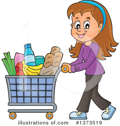 Groceries Clipart #1373519 by visekart