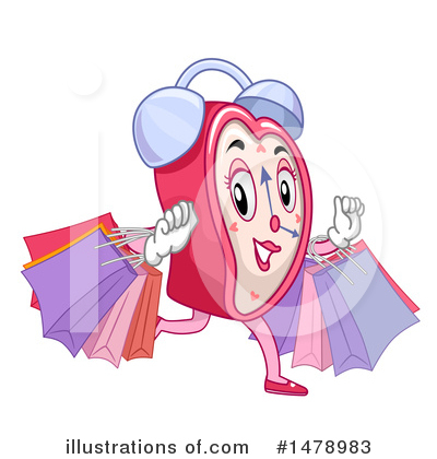 Royalty-Free (RF) Shopping Clipart Illustration by BNP Design Studio - Stock Sample #1478983