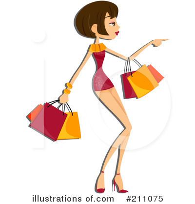 Shopping Bag Clipart #211075 by BNP Design Studio