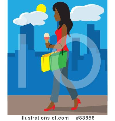 Shopping Clipart #83858 by Rosie Piter