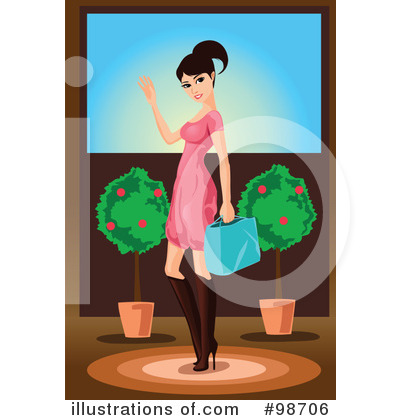 Royalty-Free (RF) Shopping Clipart Illustration by mayawizard101 - Stock Sample #98706