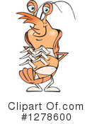Shrimp Clipart #1278600 by Dennis Holmes Designs