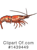 Shrimp Clipart #1439449 by Vector Tradition SM