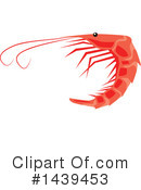 Shrimp Clipart #1439453 by Vector Tradition SM