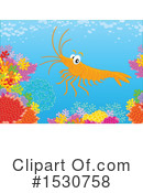 Shrimp Clipart #1530758 by Alex Bannykh