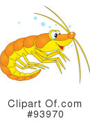 Shrimp Clipart #93970 by Alex Bannykh
