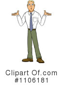 Shrugging Clipart #1106181 by Cartoon Solutions