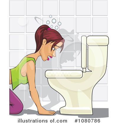 Sick Clipart #1080786 by David Rey