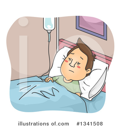 Royalty-Free (RF) Sick Clipart Illustration by BNP Design Studio - Stock Sample #1341508