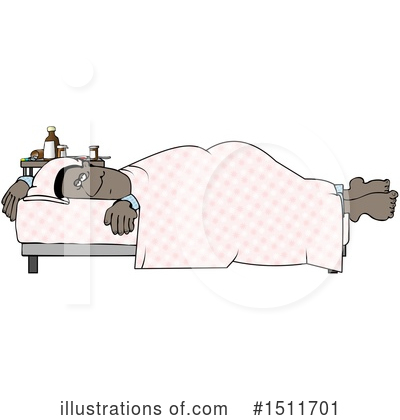 Royalty-Free (RF) Sick Clipart Illustration by djart - Stock Sample #1511701