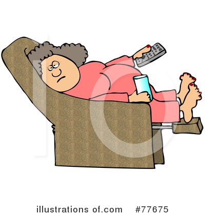 Couch Potato Clipart #77675 by djart