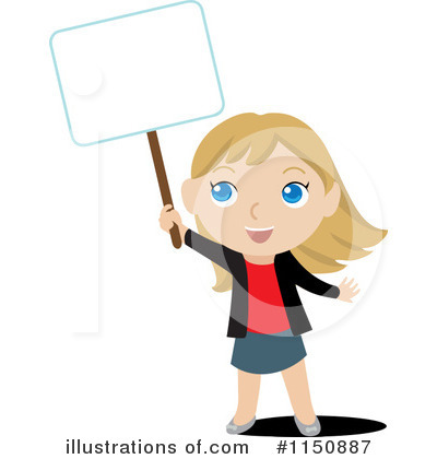 Royalty-Free (RF) Sign Clipart Illustration by Rosie Piter - Stock Sample #1150887