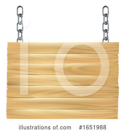 Wooden Sign Clipart #1651988 by AtStockIllustration