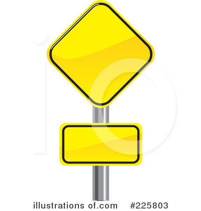 Royalty-Free (RF) Sign Clipart Illustration by David Rey - Stock Sample #225803