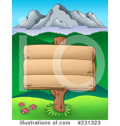 Wood Sign Clipart #231323 by visekart
