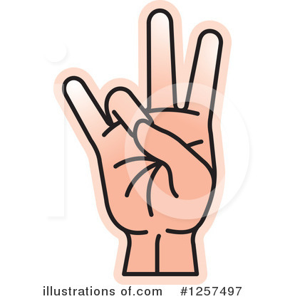 Sign Language Clipart #1257497 by Lal Perera