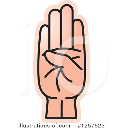 Sign Language Clipart #1257525 by Lal Perera