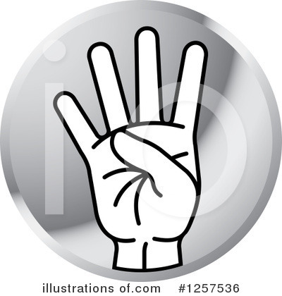 Royalty-Free (RF) Sign Language Clipart Illustration by Lal Perera - Stock Sample #1257536