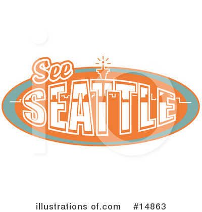 Seattle Clipart #14863 by Andy Nortnik