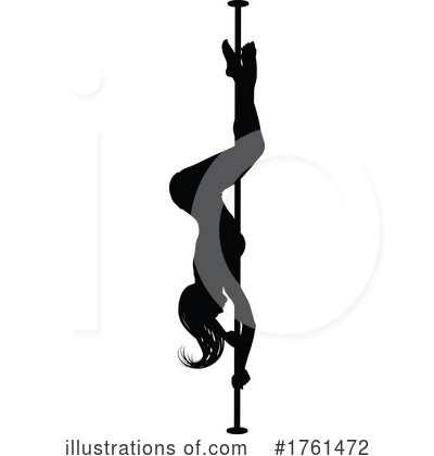 Pole Dancer Clipart #1761472 by AtStockIllustration