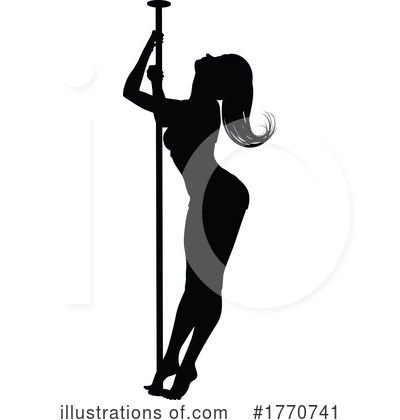 Pole Dancer Clipart #1770741 by AtStockIllustration