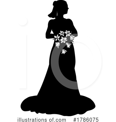 Royalty-Free (RF) Silhouette Clipart Illustration by AtStockIllustration - Stock Sample #1786075