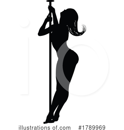 Pole Dancing Clipart #1789969 by AtStockIllustration