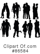 Silhouette Clipart #86584 by Pushkin