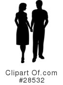 Silhouetted People Clipart #28532 by KJ Pargeter