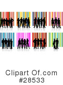 Silhouetted People Clipart #28533 by KJ Pargeter