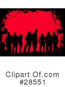 Silhouetted People Clipart #28551 by KJ Pargeter