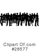 Silhouetted People Clipart #28577 by KJ Pargeter