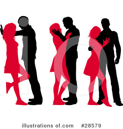 Silhouetted People Clipart #28579 by KJ Pargeter