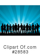 Silhouetted People Clipart #28583 by KJ Pargeter