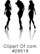 Silhouetted People Clipart #28618 by KJ Pargeter