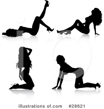 Sexy Woman Clipart #28621 by KJ Pargeter