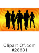 Silhouetted People Clipart #28631 by KJ Pargeter
