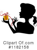 Silhouetted Woman Clipart #1182158 by BNP Design Studio