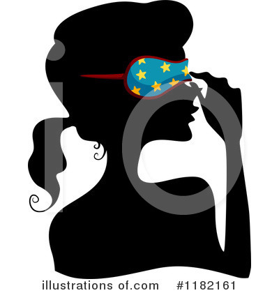 Royalty-Free (RF) Silhouetted Woman Clipart Illustration by BNP Design Studio - Stock Sample #1182161